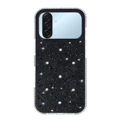 Калъф с кристали за Samsung Galaxy A18 черен