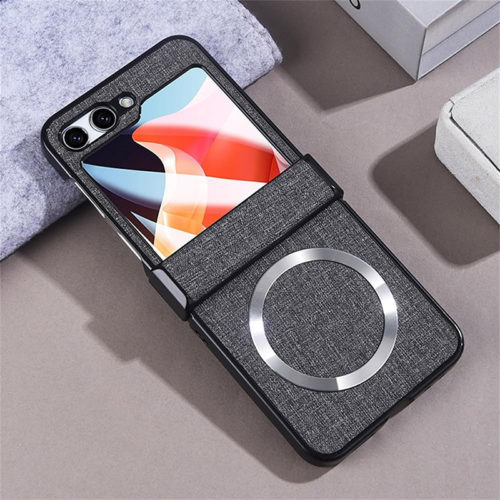 Магнитен калъф за Samsung Galaxy Z Flip 8 сив