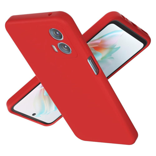 Силиконов калъф за Motorola Moto G37 червен