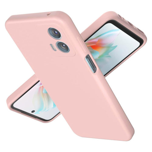Силиконов калъф за Motorola Moto G86 пепел от рози