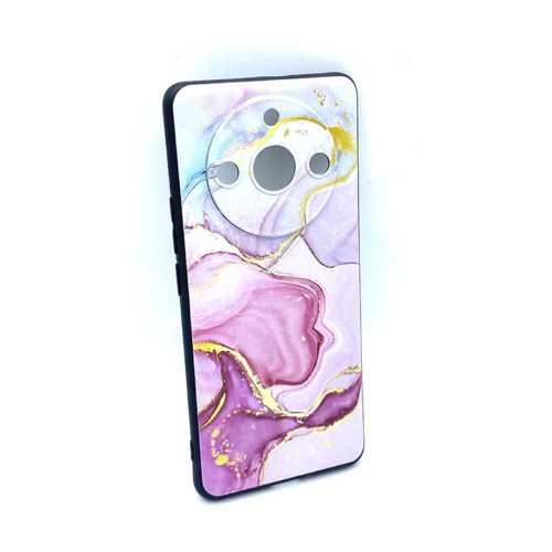 Розов мрамор Tpu Кейс Realme 11 Pro+ (2023)