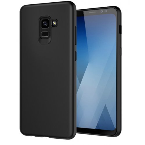 Силиконов гръб HIGH CLEAR TPU Nokia 7 Plus – черен (R56-B4)