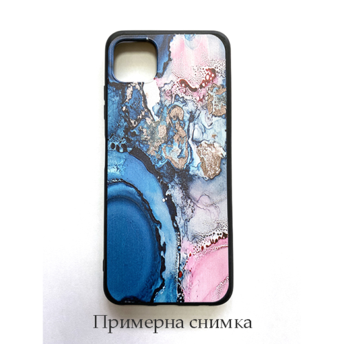 Тюркоазен мрамор Tpu Кейс Nokia X30 (2022)