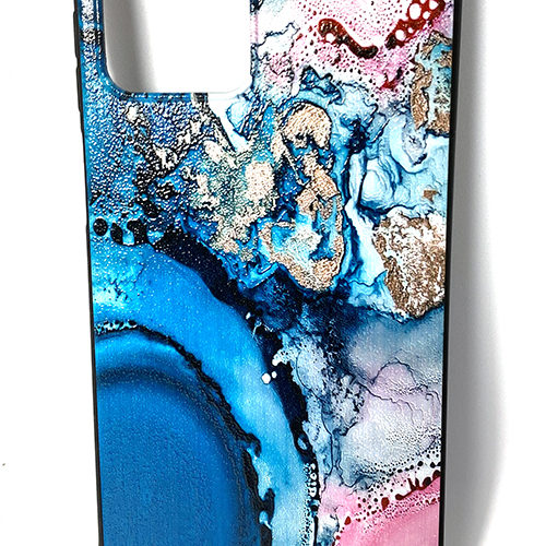 Тюркоазен мрамор Tpu Кейс Nokia X30 (2022)