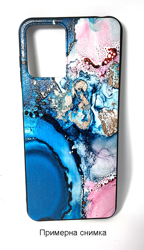 Тюркоазен мрамор Tpu Кейс Nokia X30 (2022)