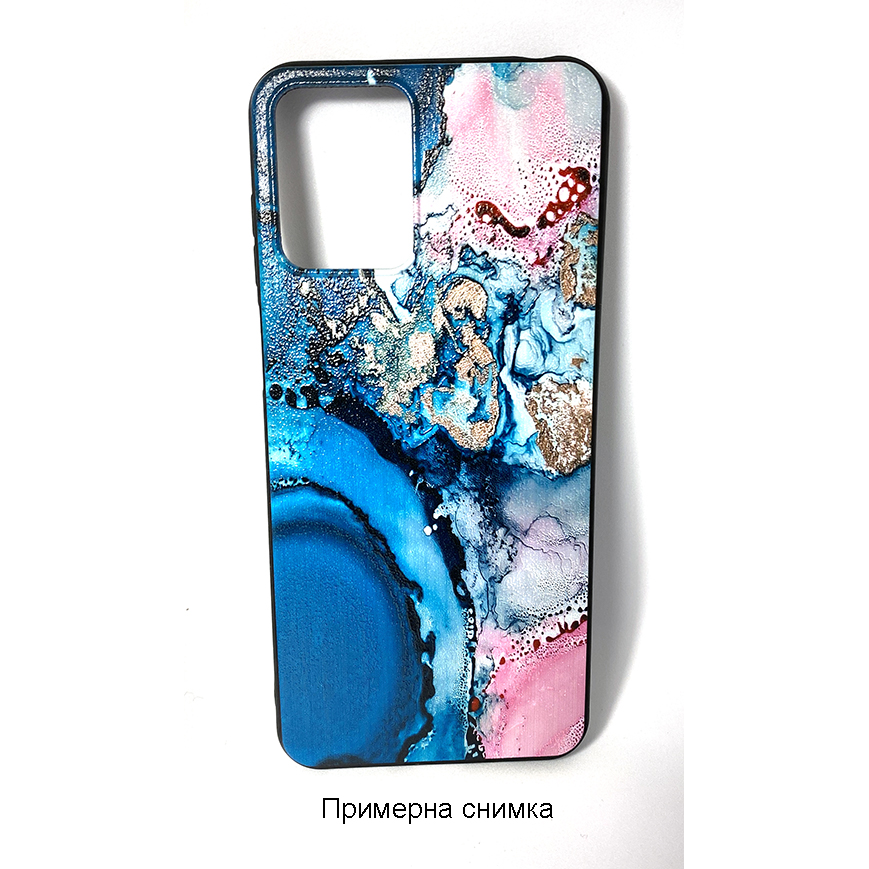Тюркоазен мрамор Tpu Кейс Nokia X30 (2022)