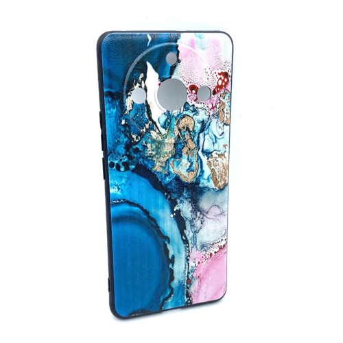 Тюркоазен мрамор Tpu Кейс Realme 11 Pro+ (2023)